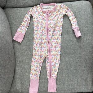 Rainbow Print Kids One Piece